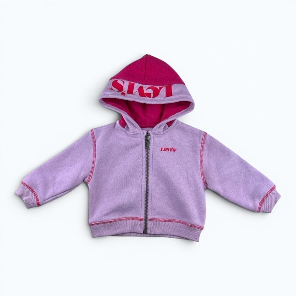Gilet Zippé Levi's - 9 Mois - Rose - État : Excellent