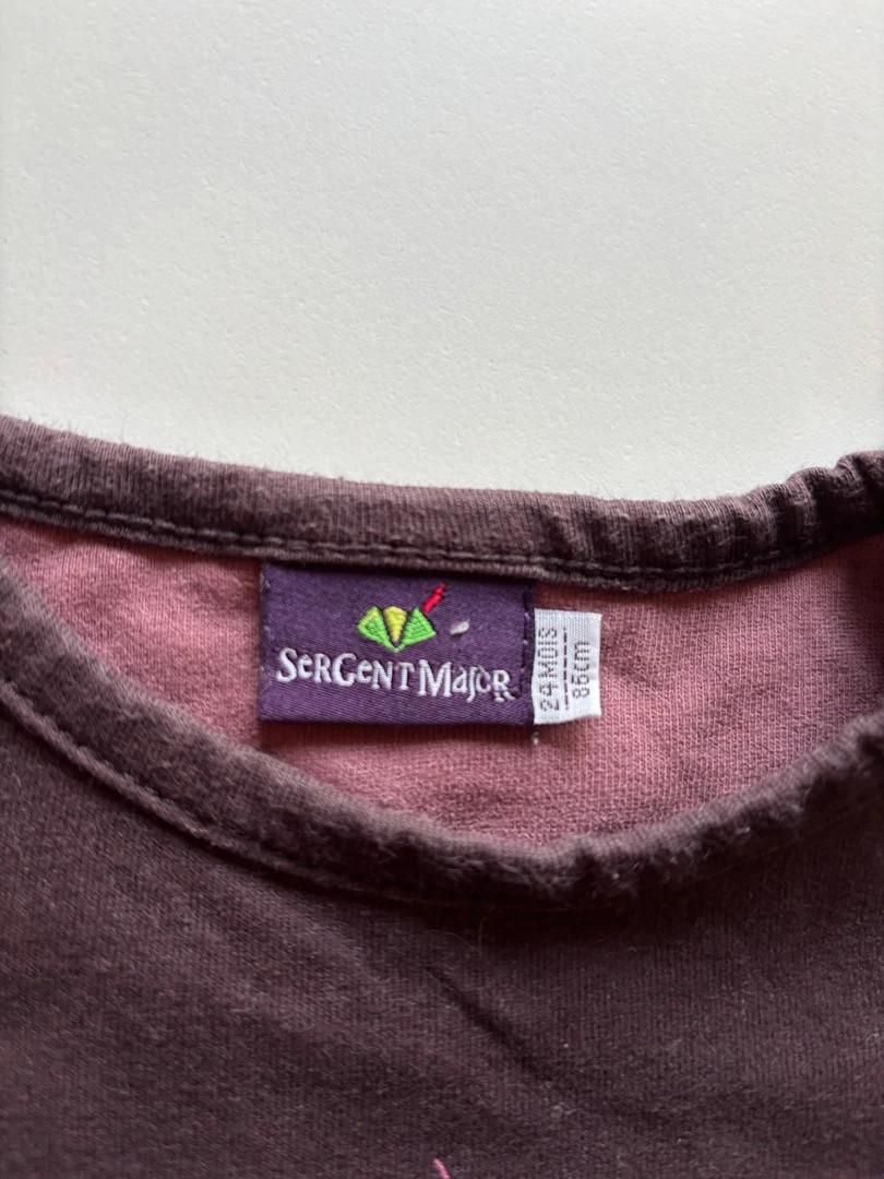 T-shirt Sergent Major - 24 Mois - Marron - État : Excellent
