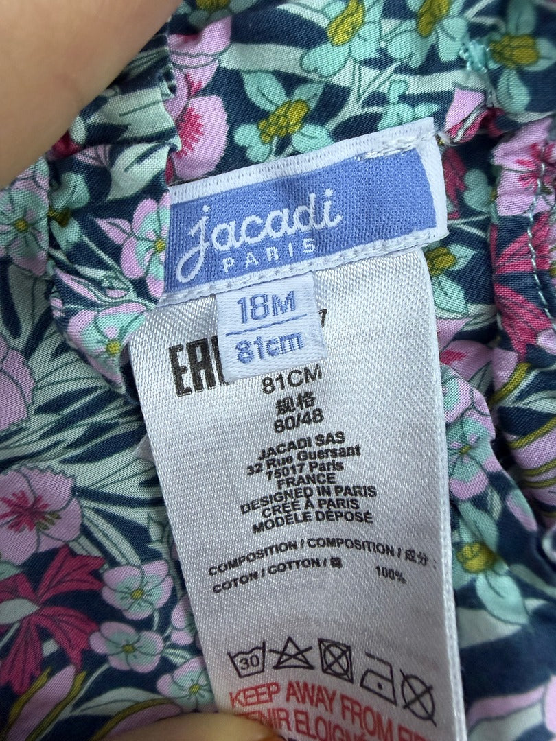 Blouse manches longues Jacadi - 18 Mois - État : Excellent