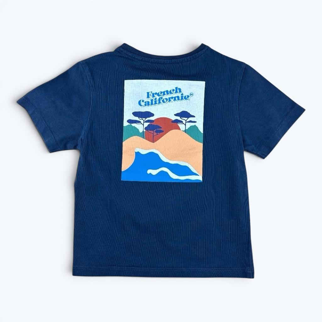 T-shirt 64 x Fringe & Frange - 4 ans - Marine - Excellent