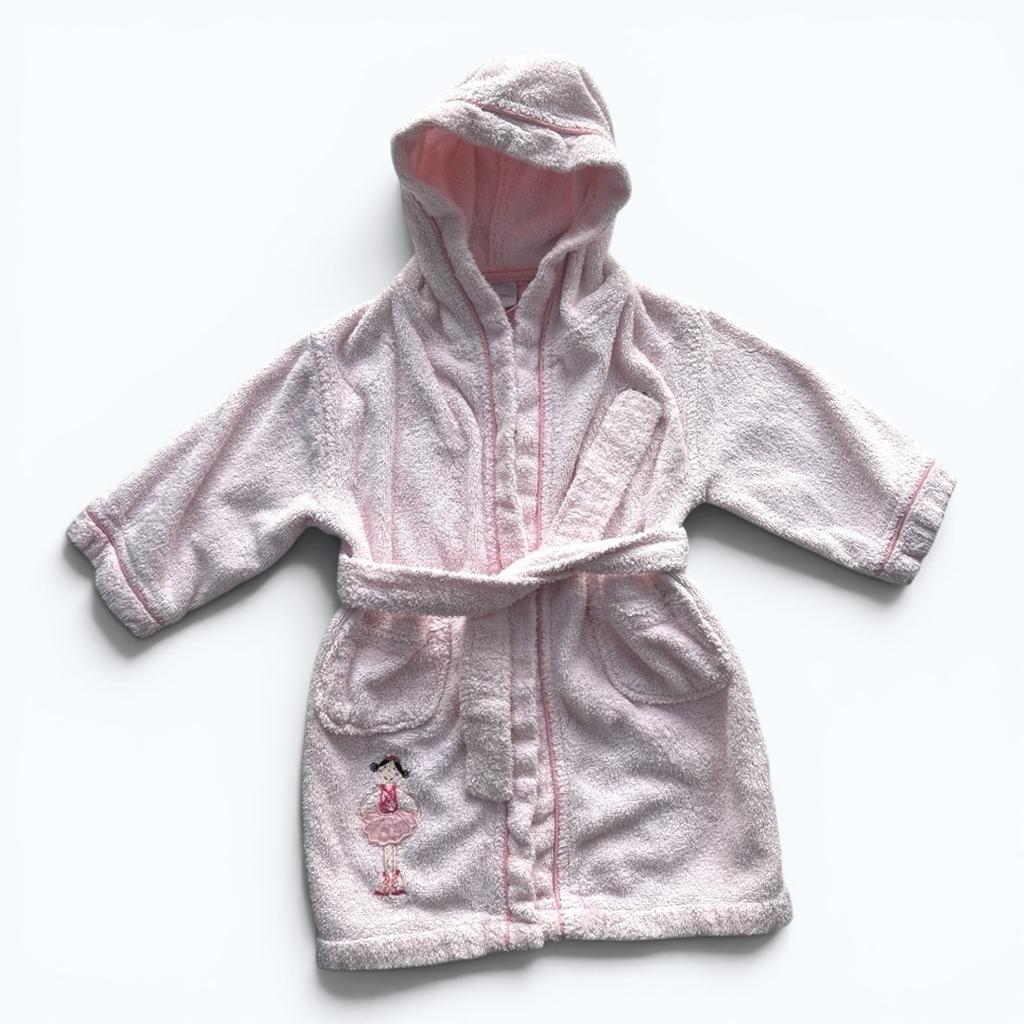 Peignoir Carre Blanc - 2 ans