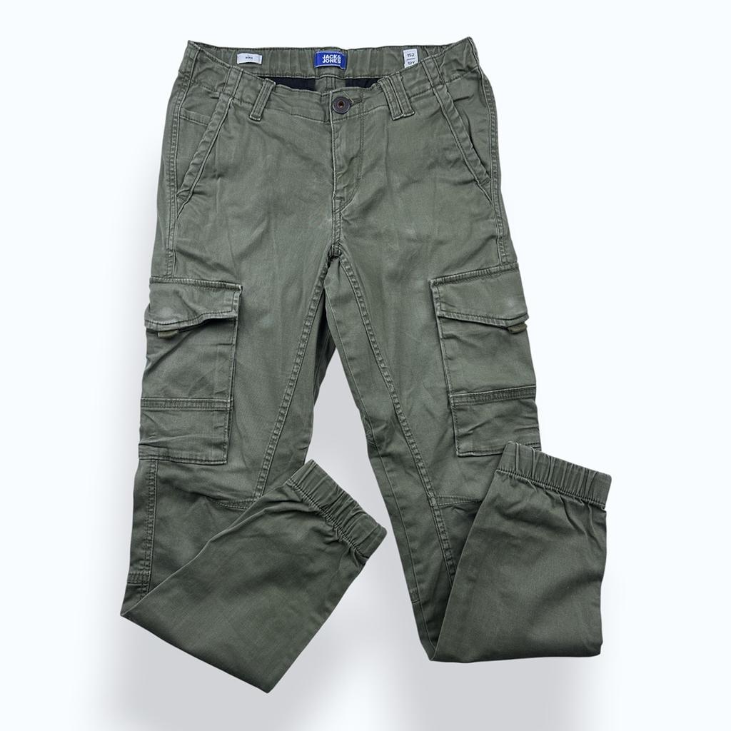 Pantalon Jack & Jones - 12 ans / 152 cm - Kaki - État : Excellent