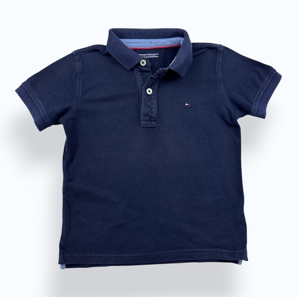 Polo Tommy Hilfiger - 6 Ans / 116 Cm - Marine - État : Excellent
