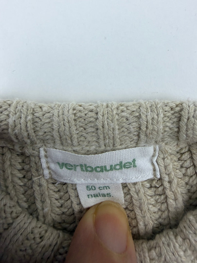 Ensemble Vertbaudet - Naissance - Beige - État : Excellent