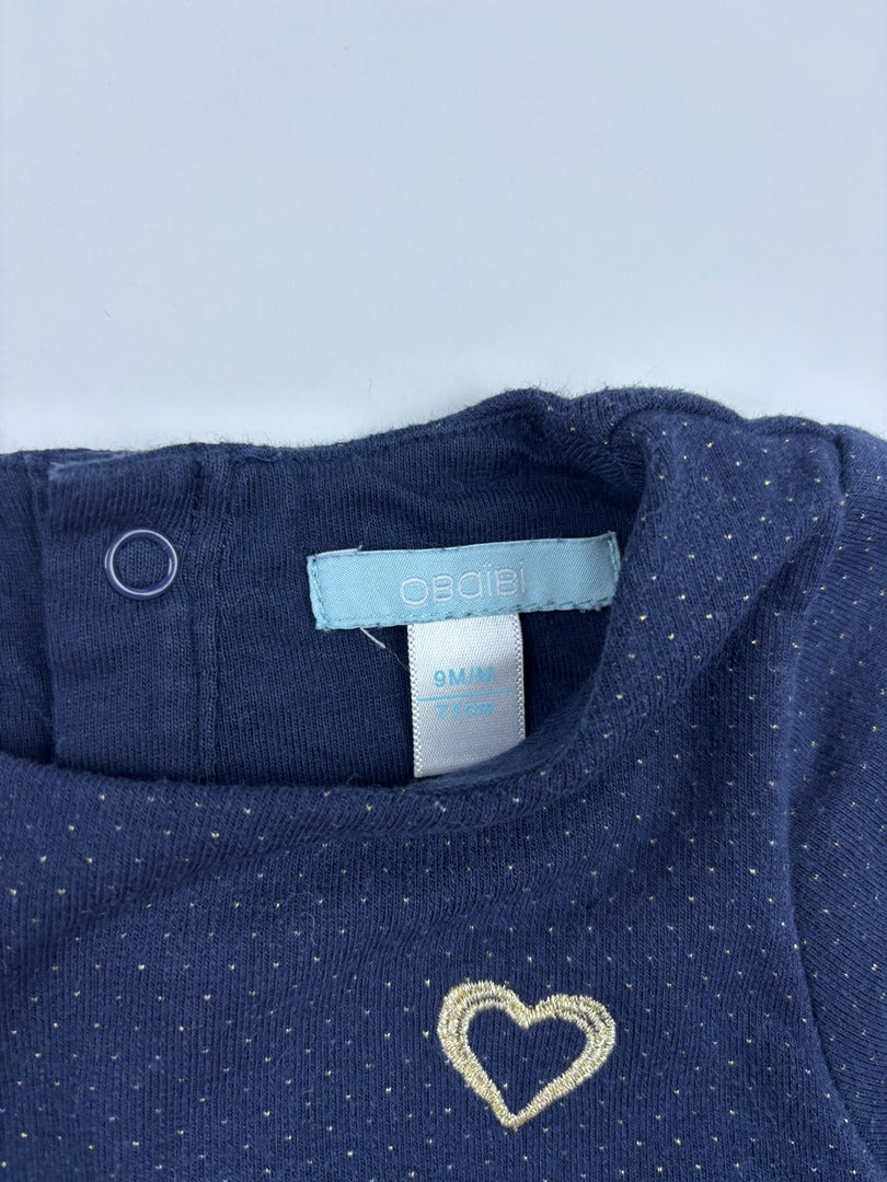 Robe Obaïbi - 9 mois - Bleu marine - État : Excellent
