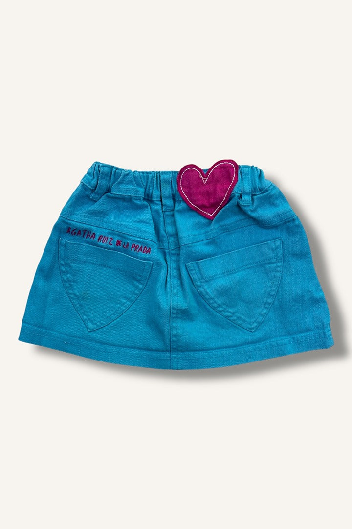 Jupe Agatha Ruiz de la Prada - 4 ans - Bleu - État : Excellent