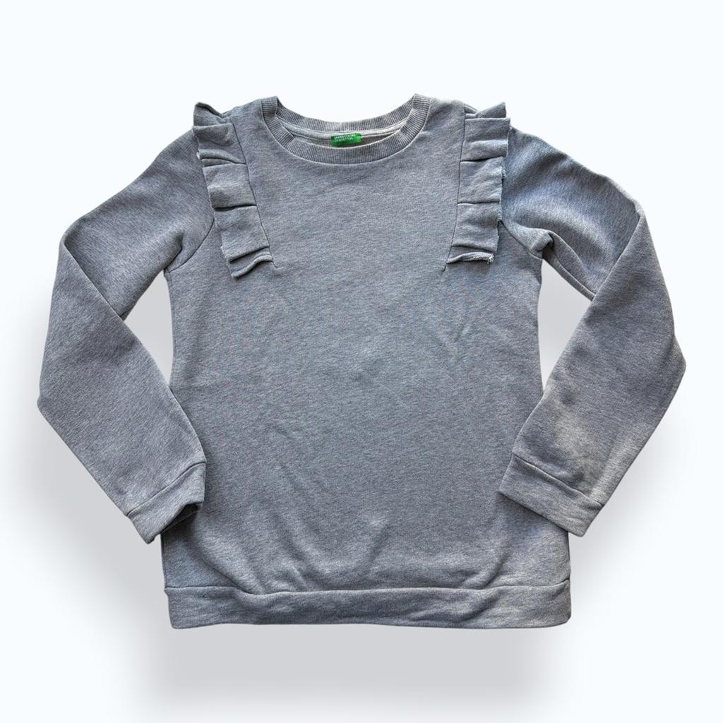 Sweat United Colors Of Benetton - 10 Ans - Gris - État : Très bon