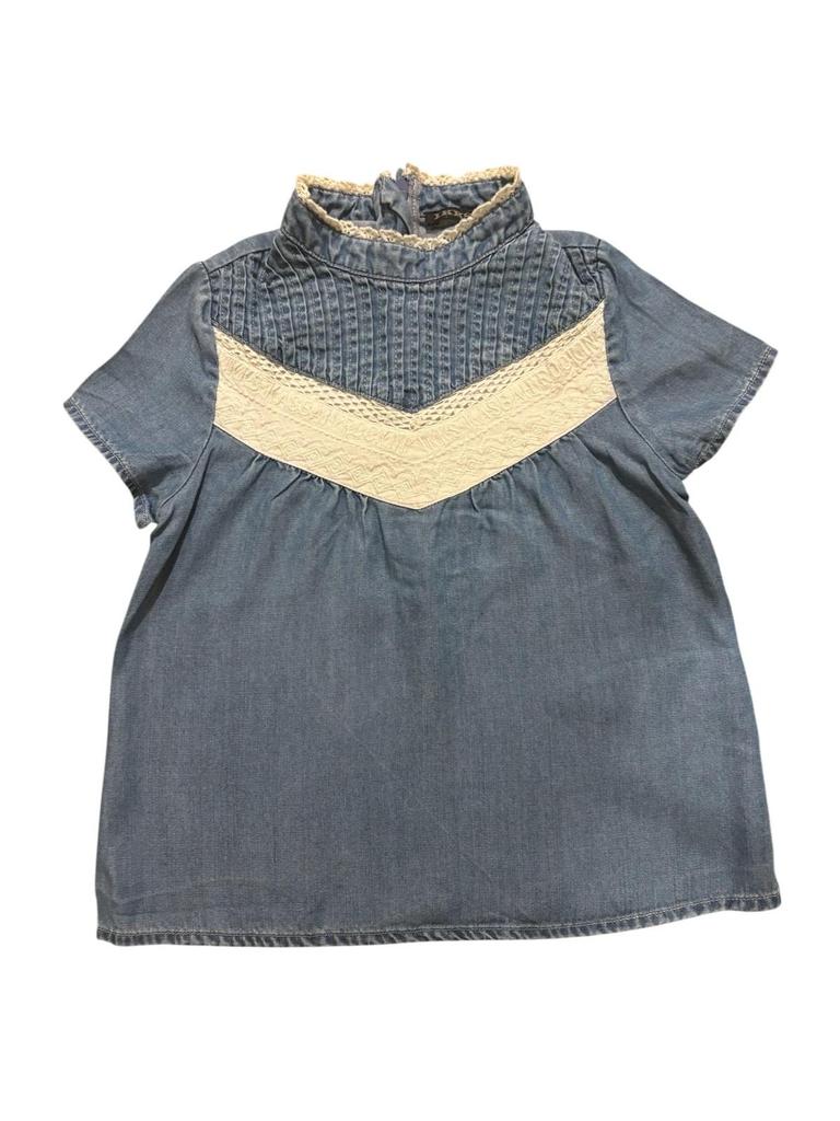 Tunique Ikks - 4 Ans - Bleu - État : Excellent