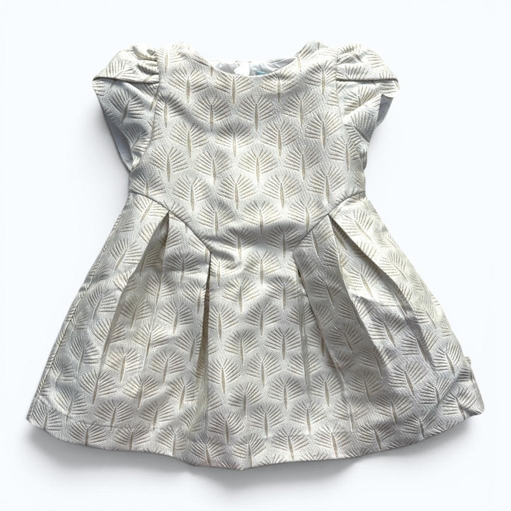 Robe Obaïbi - 12 mois - blanc - État : Excellent