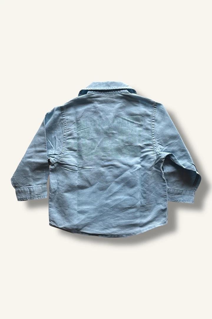 Chemise Ikks - 18-24 mois / 86cm - Bleu - État : Excellent