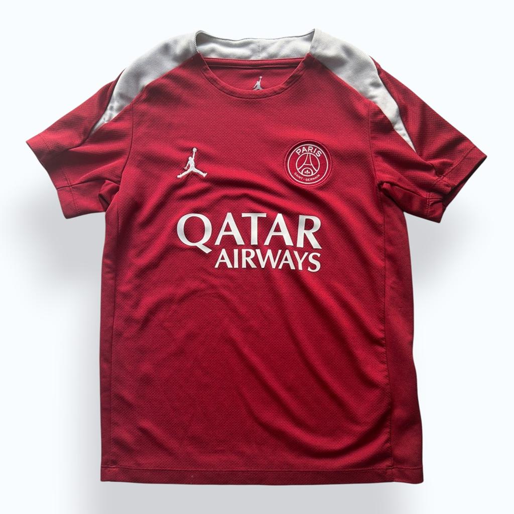 T-shirt Psg Jordan - 10-11 Ans - Rouge