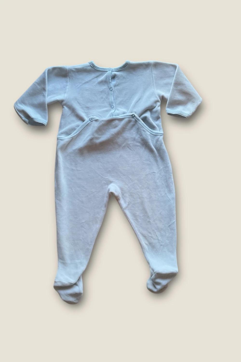 Grenouillère Bleue Petit Bateau - 12 mois