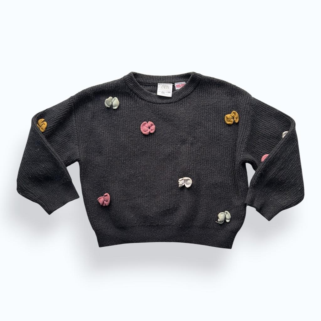 Pull Zara - 4 Ans / 104 Cm - Gris - État : Excellent