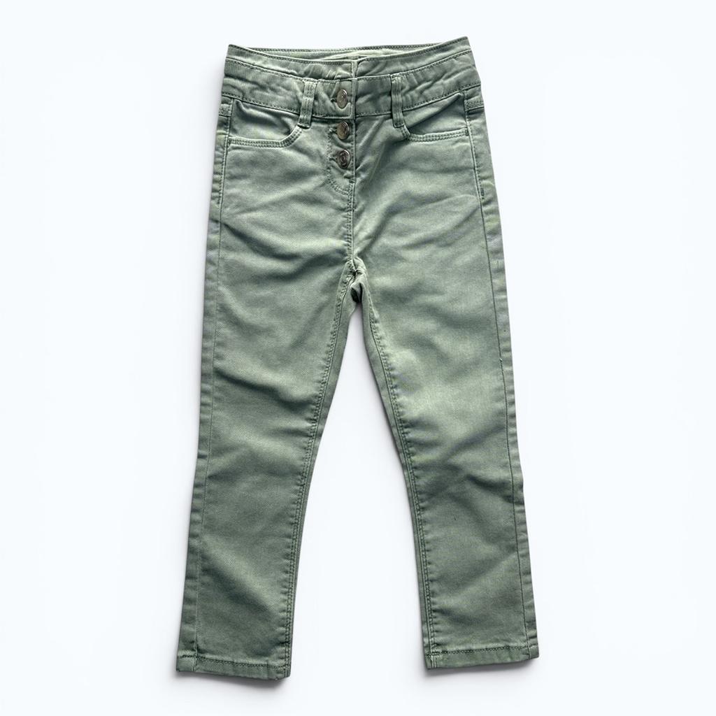 Pantalon enfant vert sauge Tape à l’œil – 6 ans