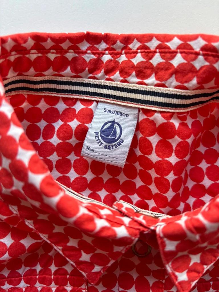 Robe été Petit Bateau 5 ans