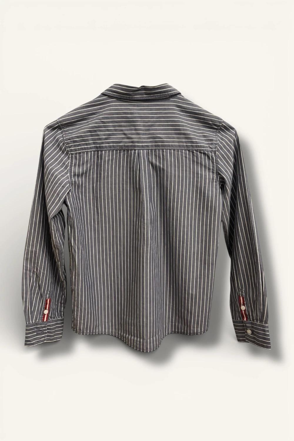 Chemise garçon rayée 10 ans