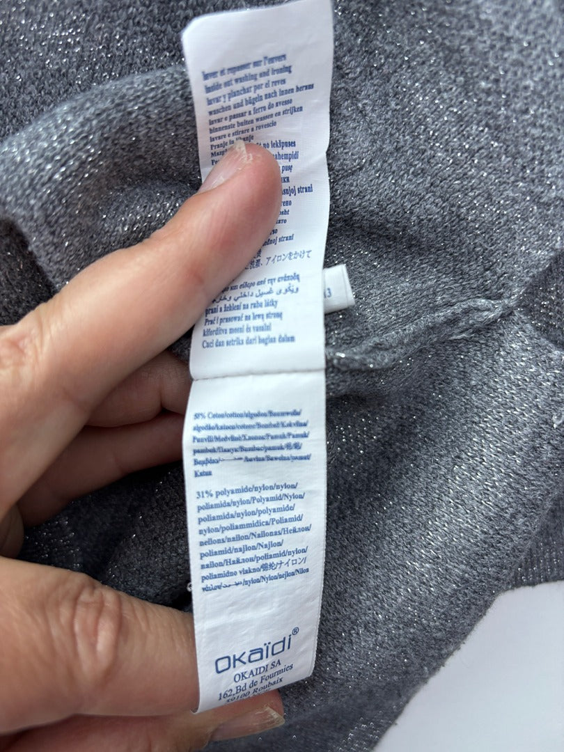 Pull Okaïdi - 6 ans - Gris - État : Excellent