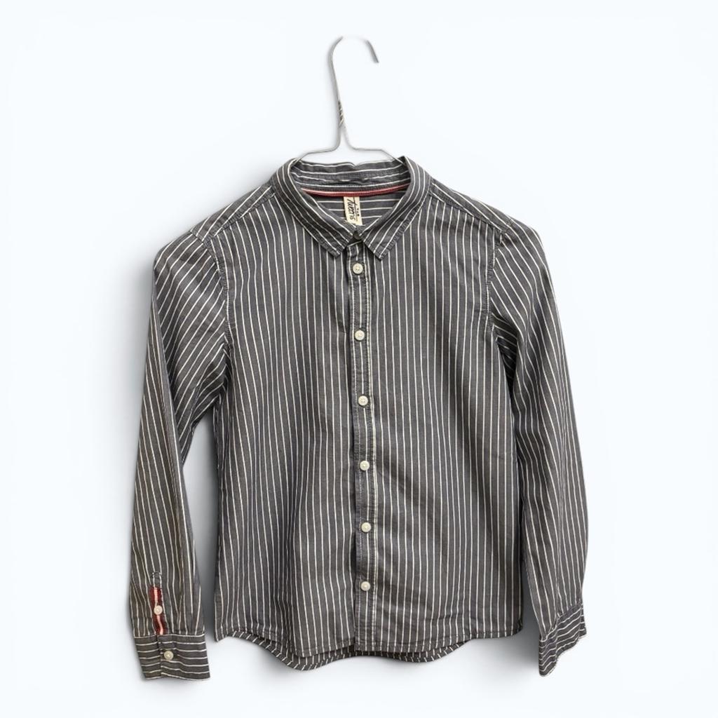 Chemise garçon rayée 10 ans