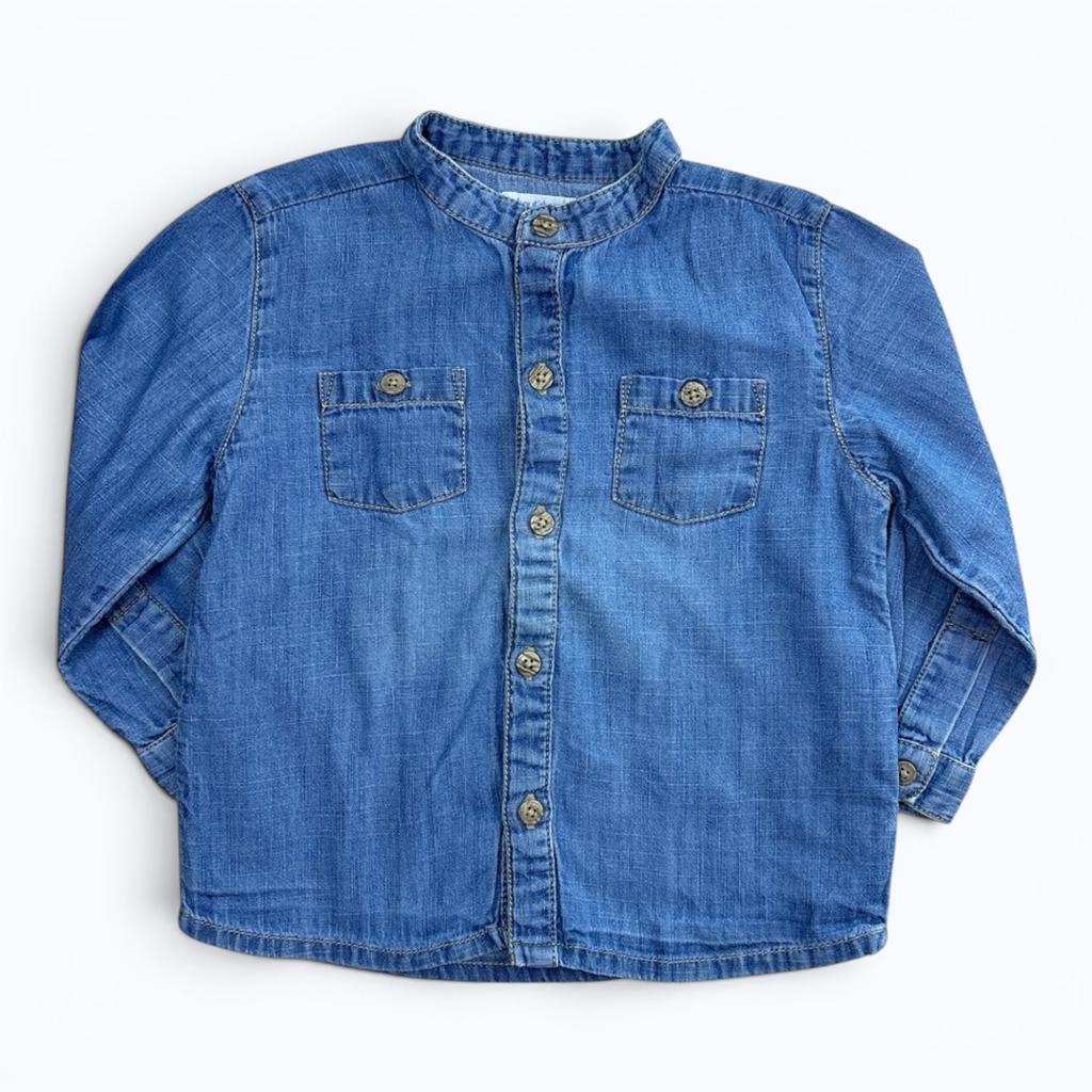 Chemise Bout'chou - 18 Mois - Bleu - État : Excellent