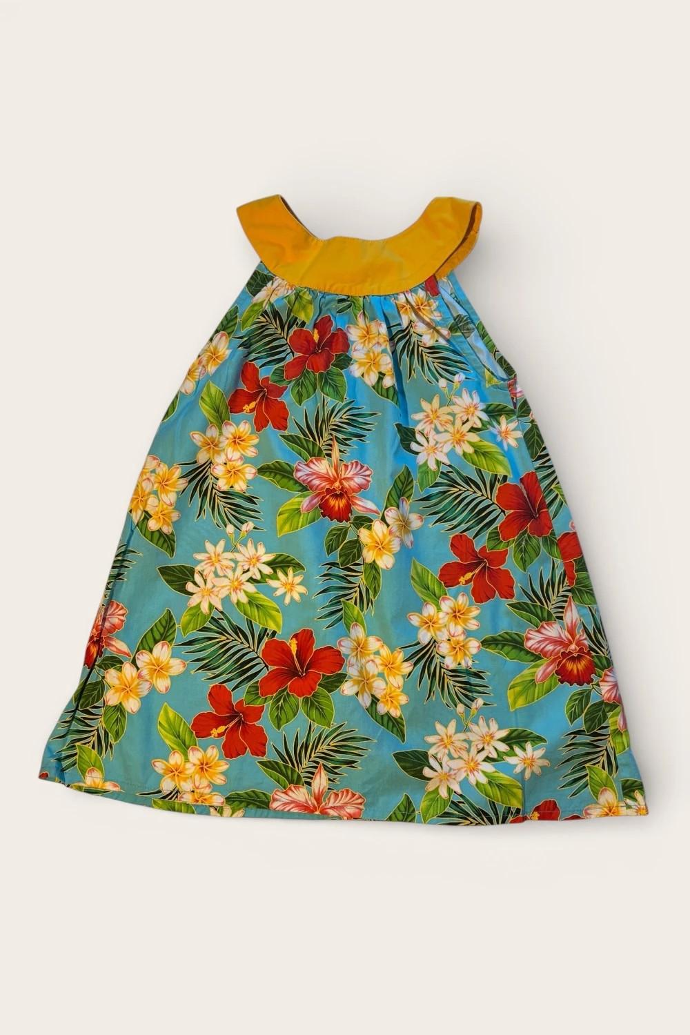 Robe trapeze Tahiti 4 ans