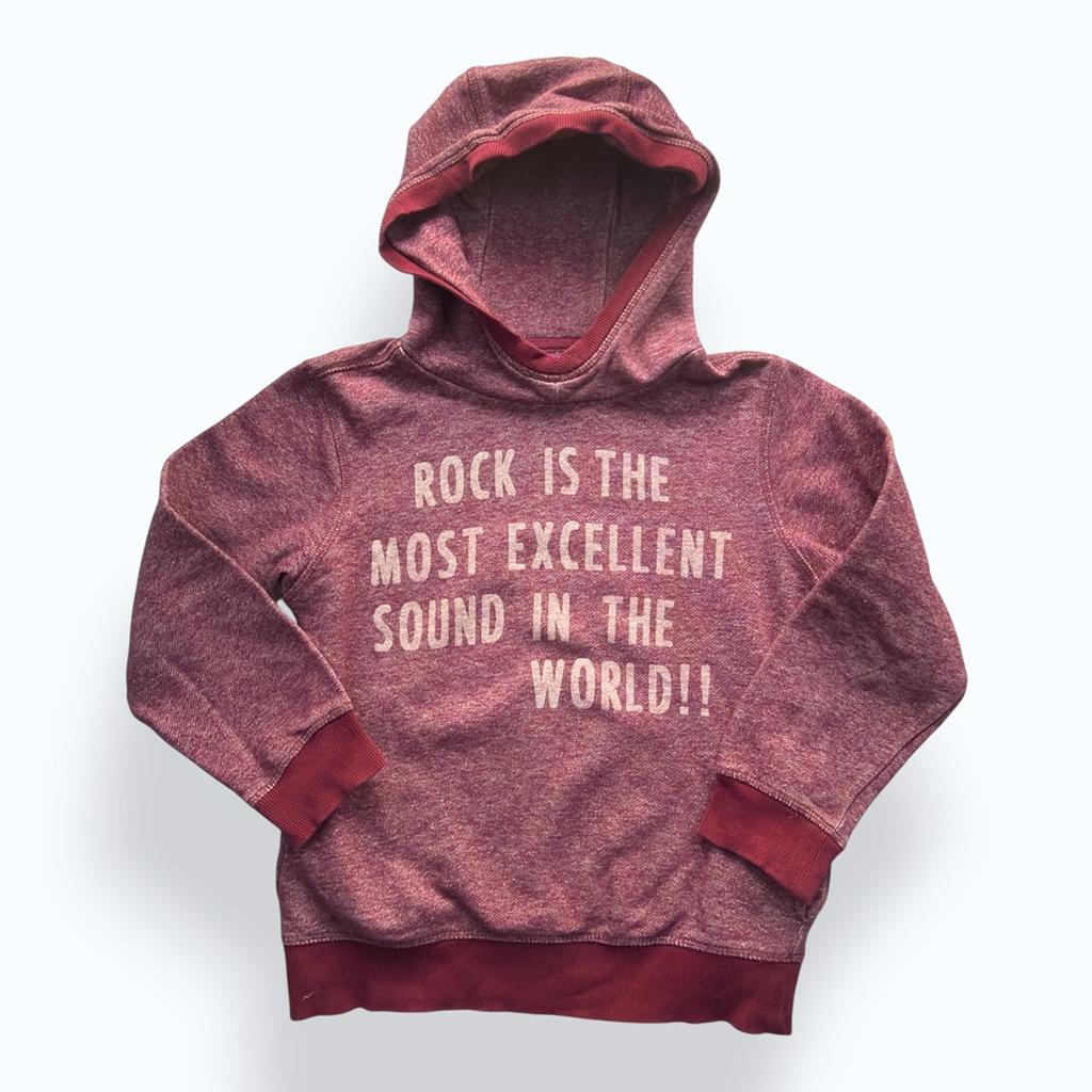Sweat À Capuche Zara Boys - 10 Ans - Rouge - État : Excellent