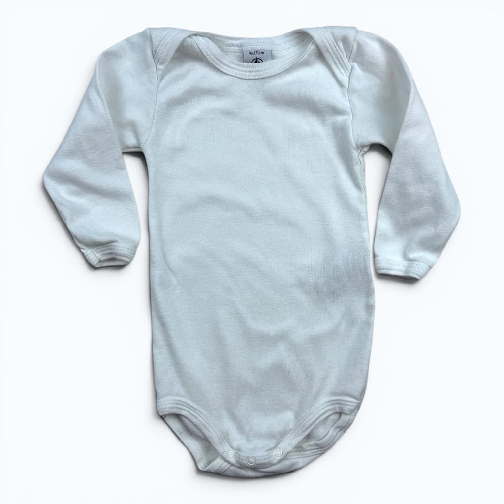 Body Petit Bateau - 9 Mois - Blanc - État : Excellent