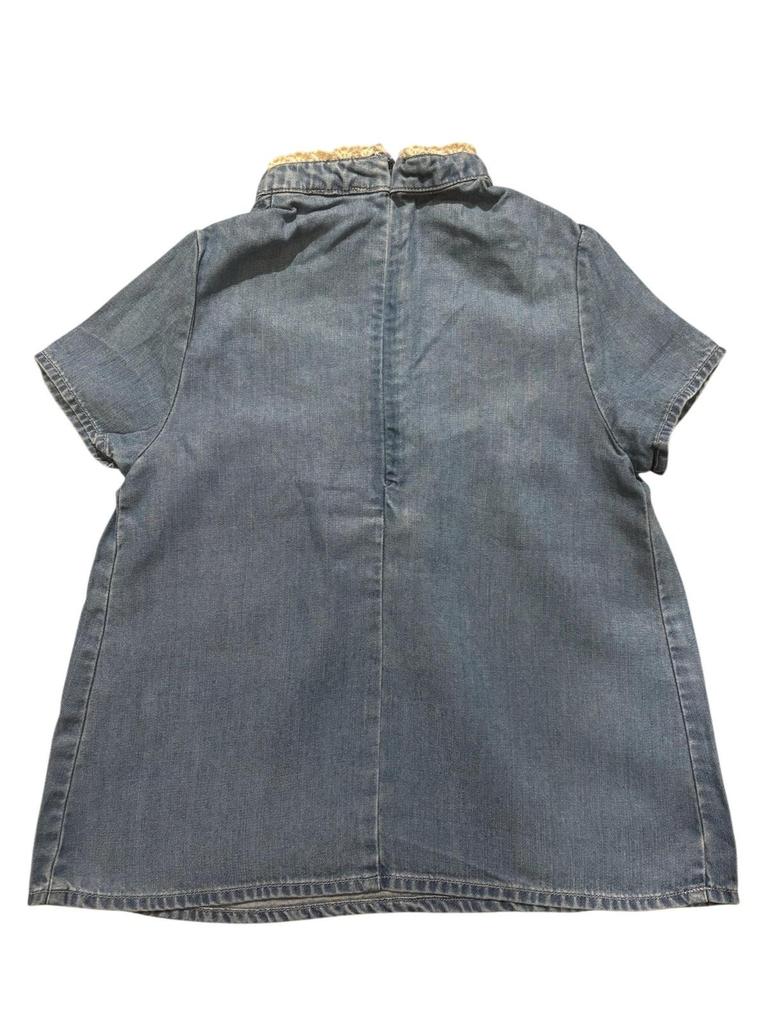 Tunique Ikks - 4 Ans - Bleu - État : Excellent