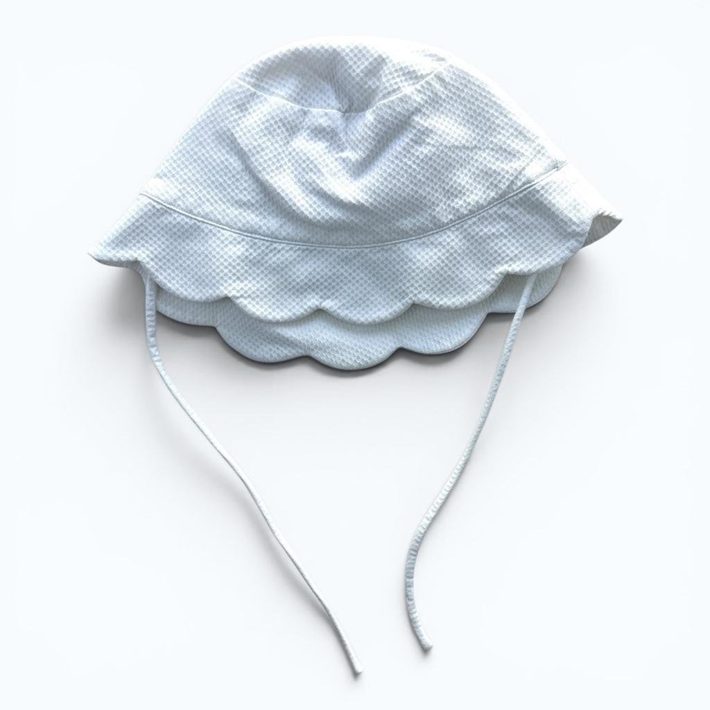Chapeau Jacadi - 6 mois - 45 cm - Blanc - État : Excellent