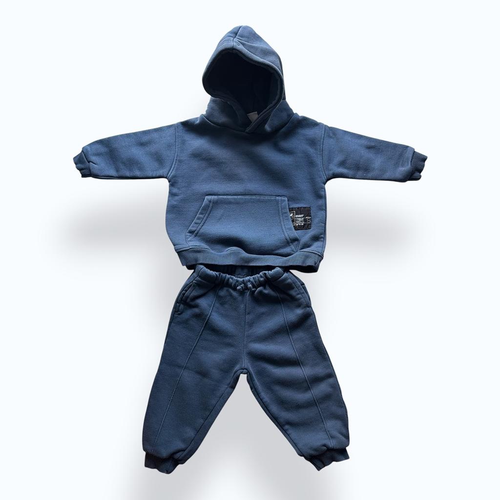 Ensemble Zara - 1 an et demi / 86 cm - Marine