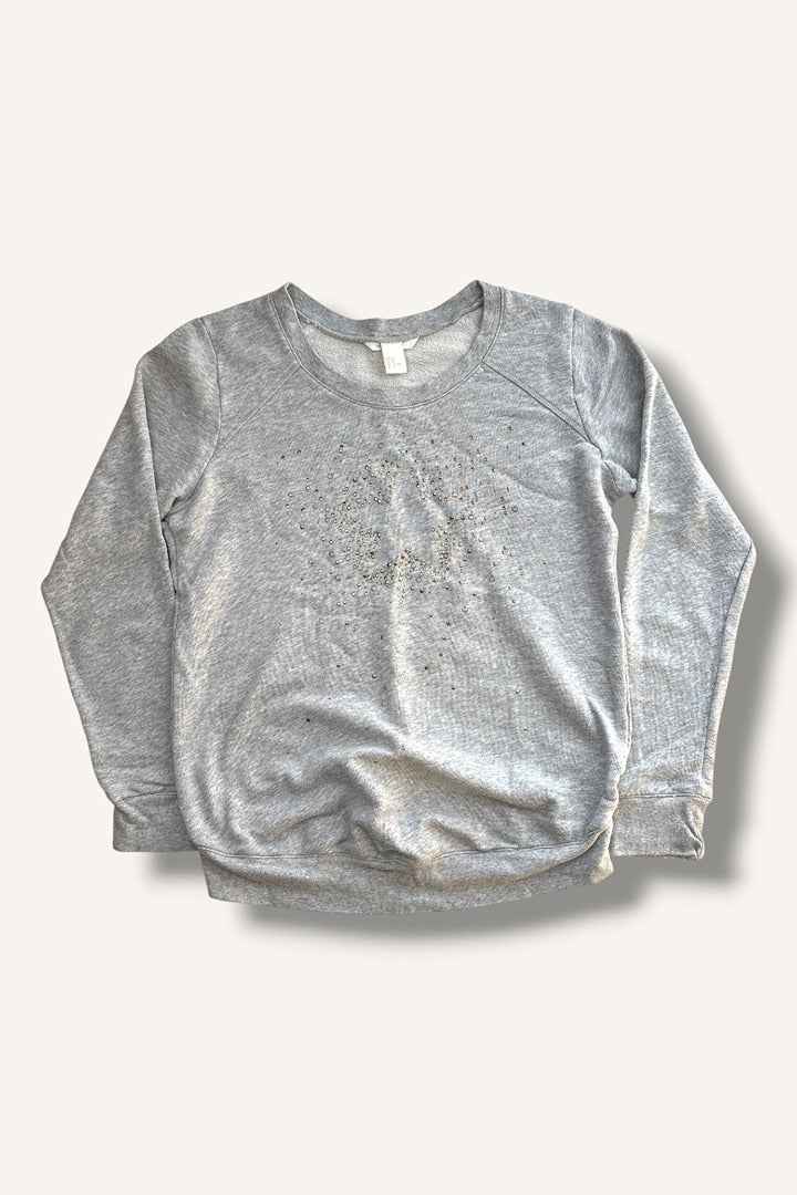 Sweatshirt maternité H&m - M - Gris - État : Excellent