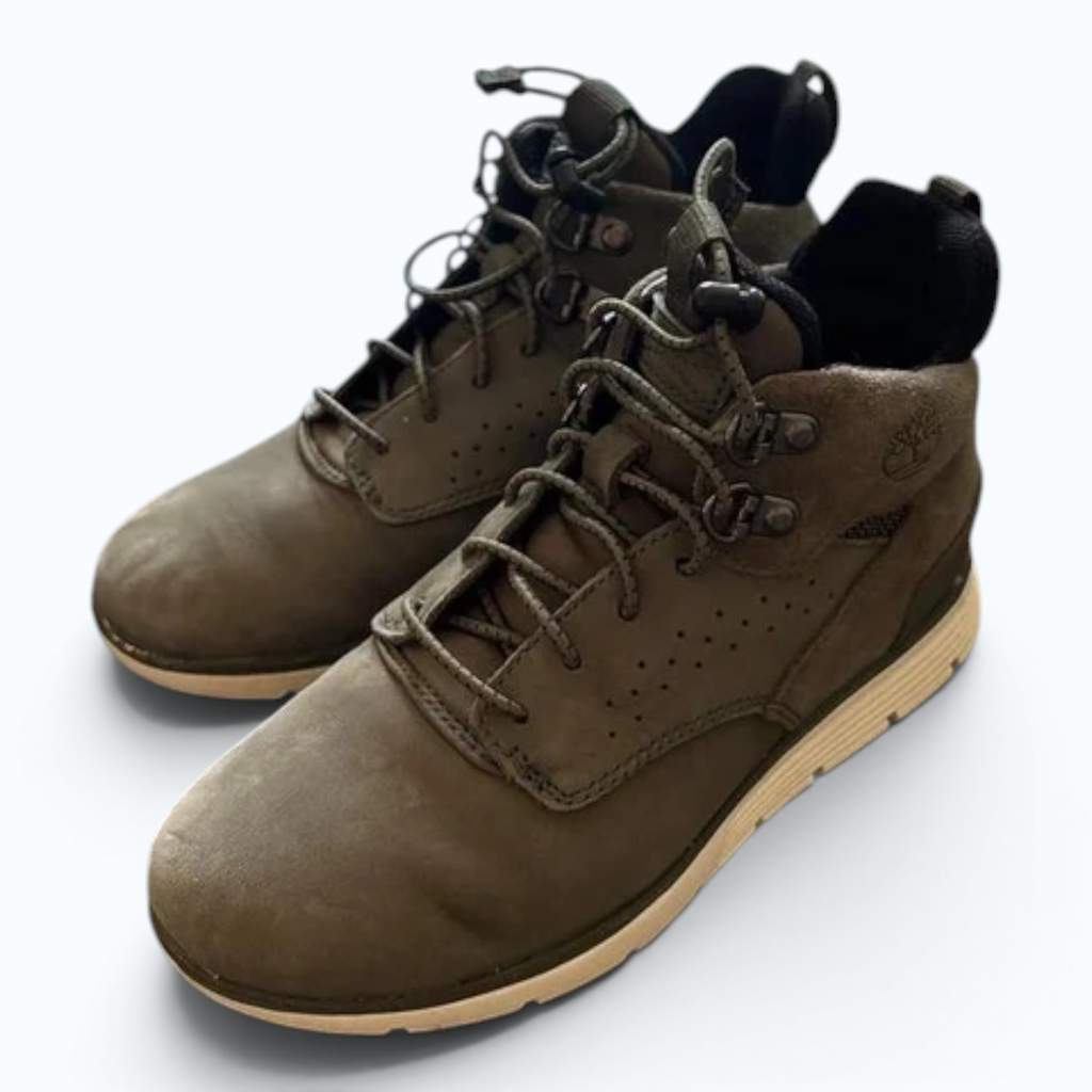 Bottines Timberland - 32 - Kaki - État : Excellent