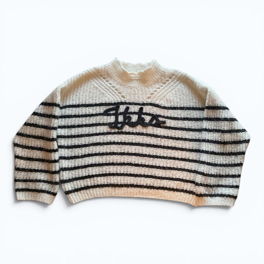 Pull Bleu et blanc - Ikks - 4 ans