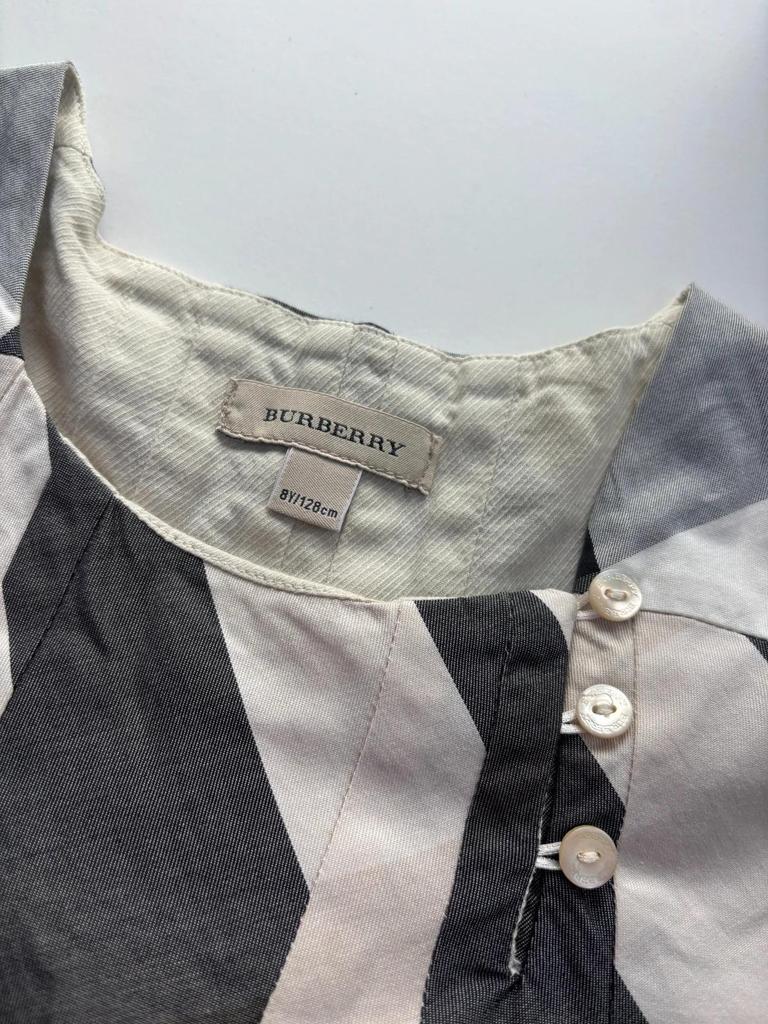 Robe Burberry en coton 8 ans