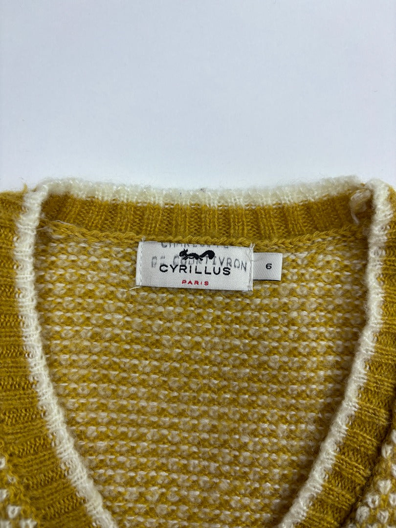 Gilet Cyrillus - 6 ans - Moutarde - État : Excellent