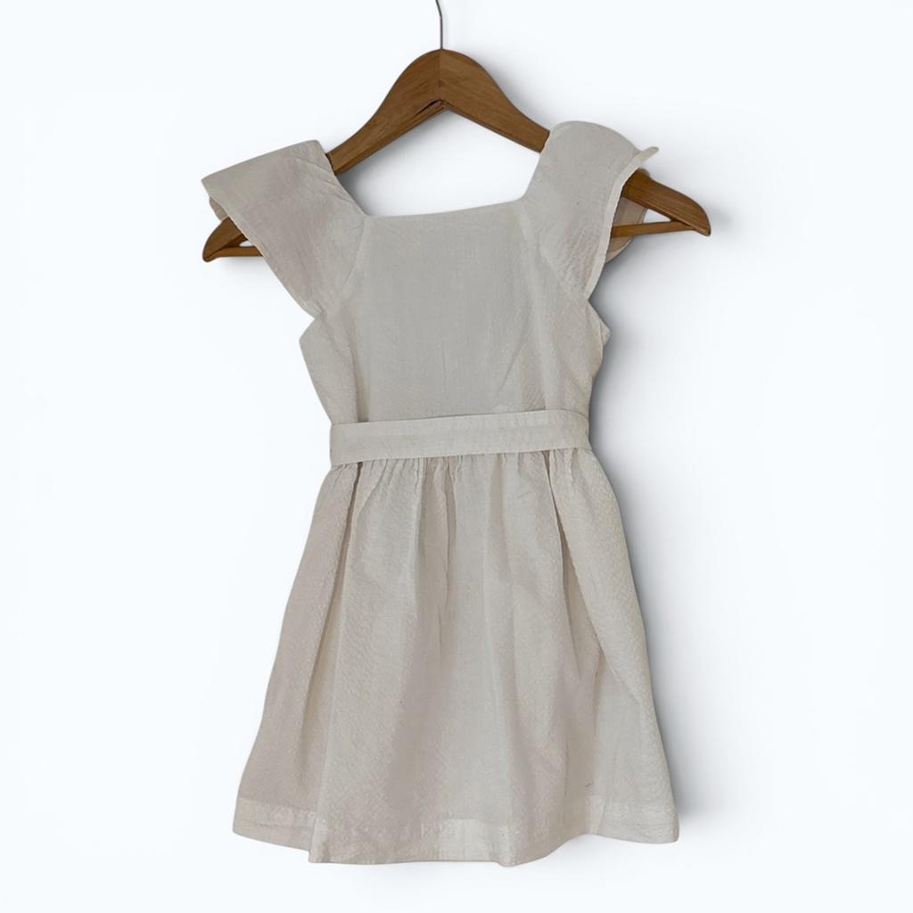 Robe okaidi blanche 5 ans