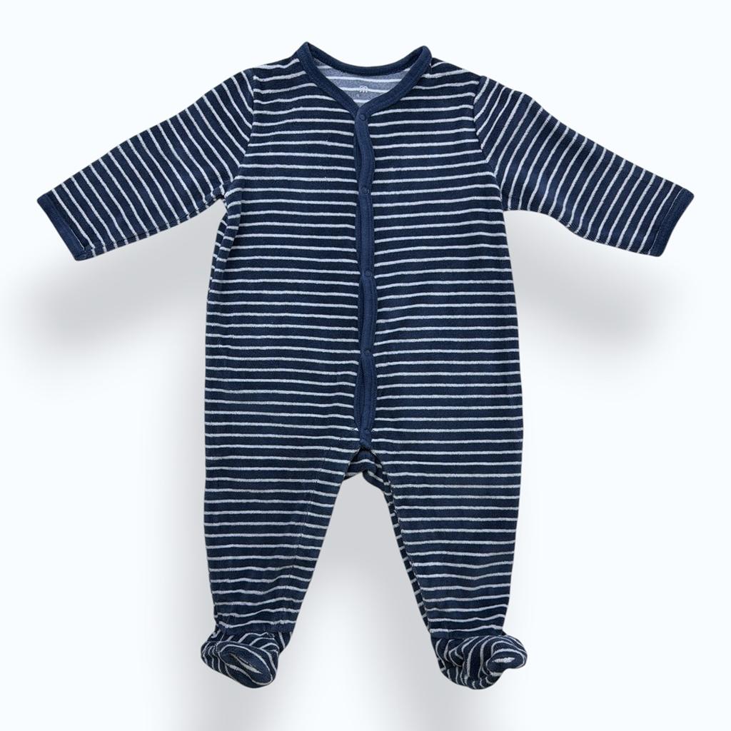 Grenouillère La Redoute - 9 Mois - Marine - État : Très bon