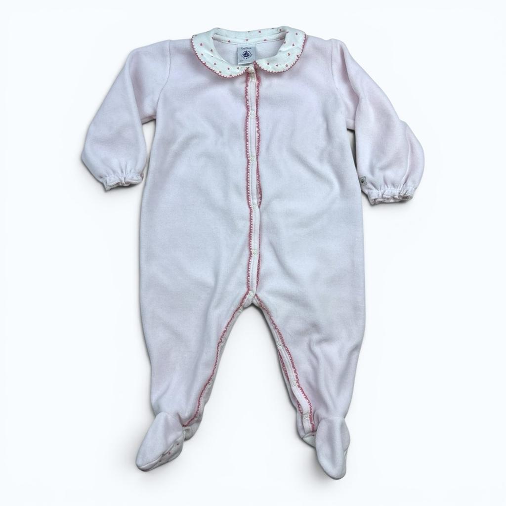 Grenouillère Petit Bateau - 12 Mois - Rose - État : Excellent