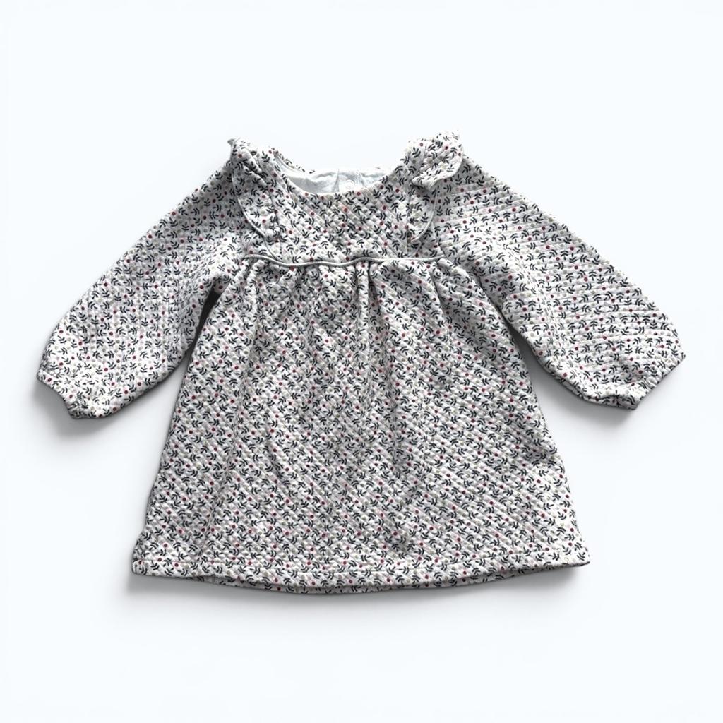 Robe Obaïbi - 23 mois / 86cm - Blanc - État : Excellent