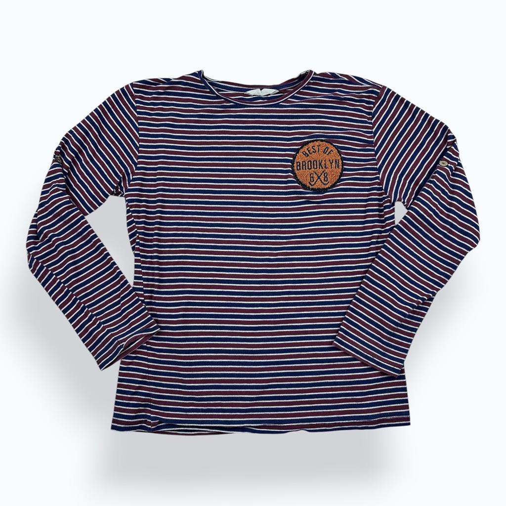 T-shirt Mango - 12 Ans - Bordeaux, Marine - Très Bon État