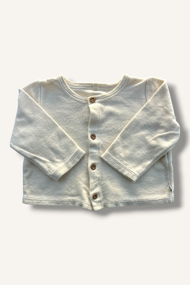 Ensemble Petit Bateau - 12 mois / 74 cm - Crème - État : Excellent