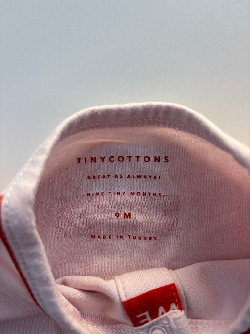Barboteuse Tinycottons - 9 mois - Rose - État : Excellent