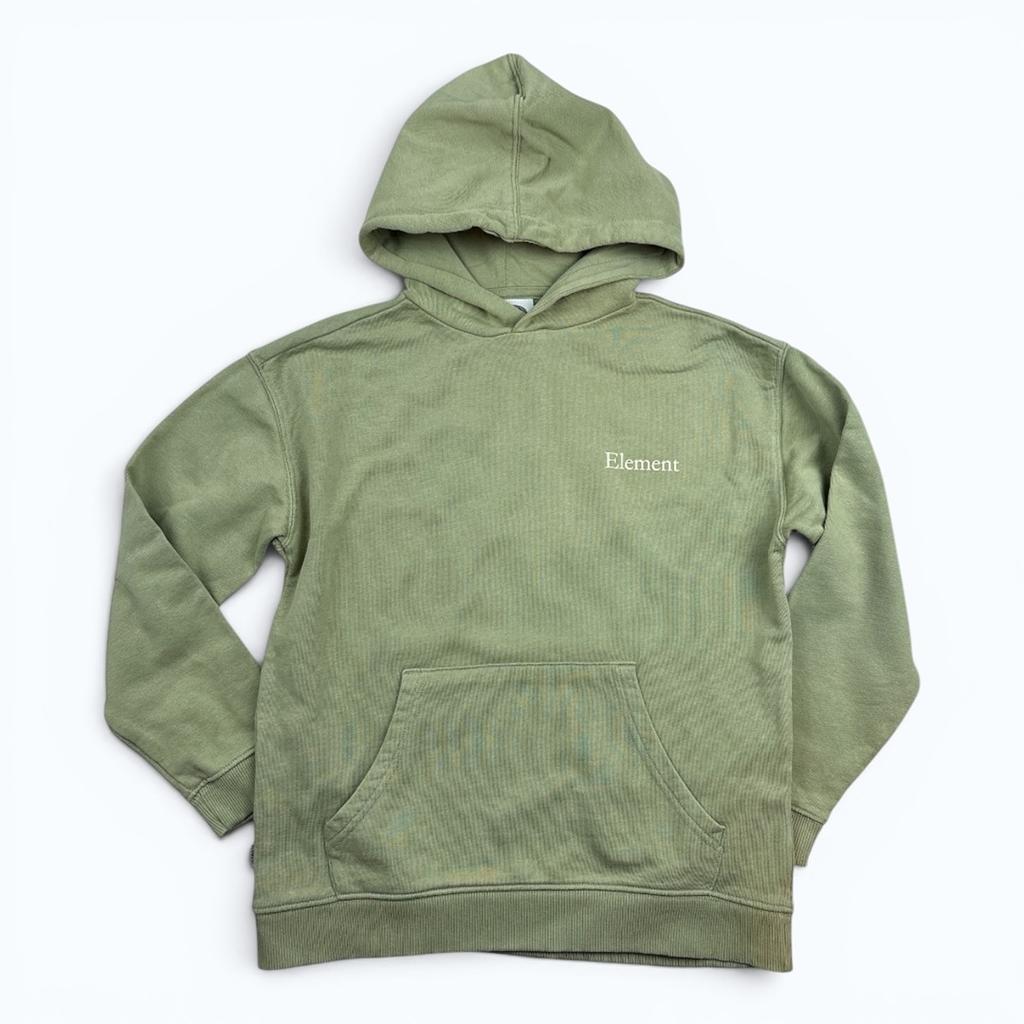 Sweat À Capuche Element - 12 Ans - Vert - État : Excellent