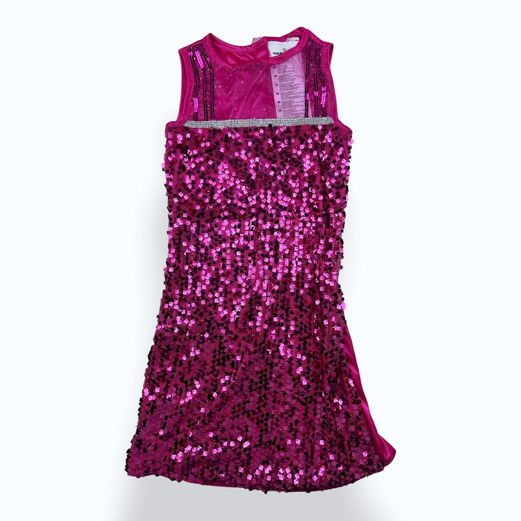 Déguisement Robe à sequin fille - 4 Ans - Fuchsia - Très Bon État