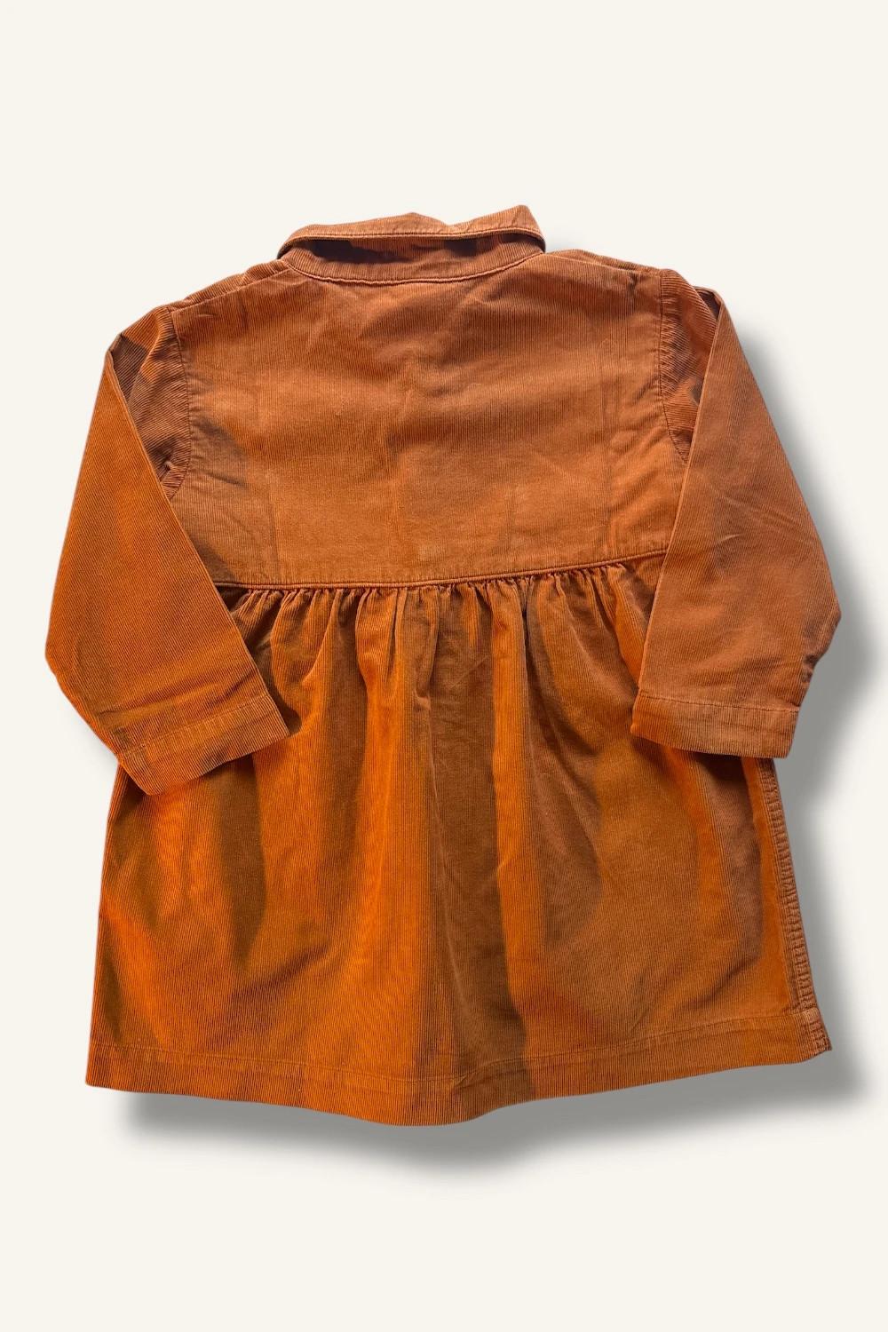 Robe bébé fille Petit Bateau en velours côtelé – 36 mois