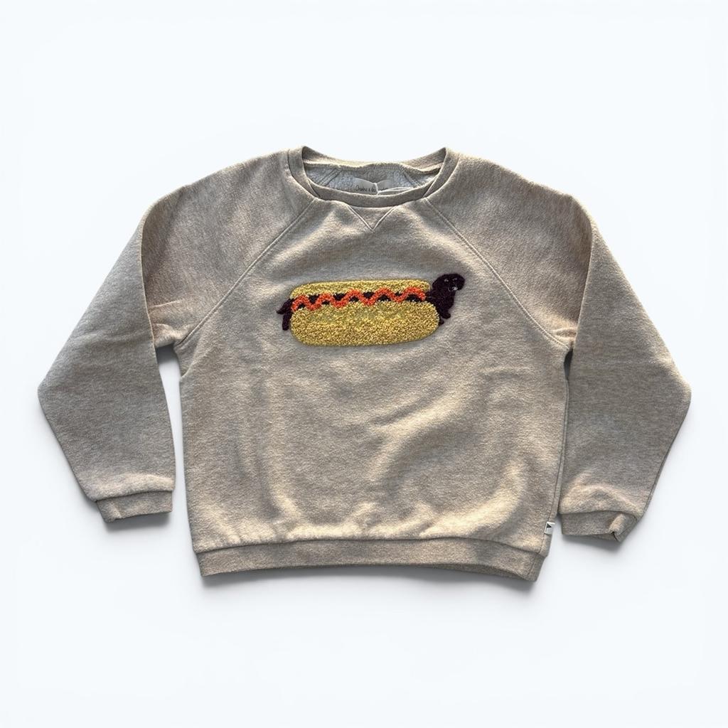 Sweat Arsène & les pipelettes - 4 ans - Gris - État : Excellent