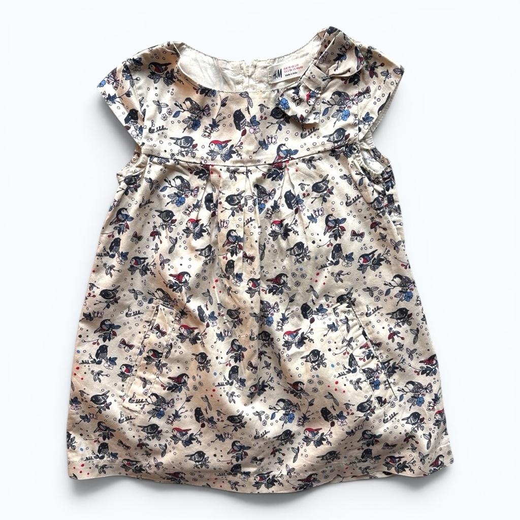 Robe à motifs oiseaux H&m 3 ans