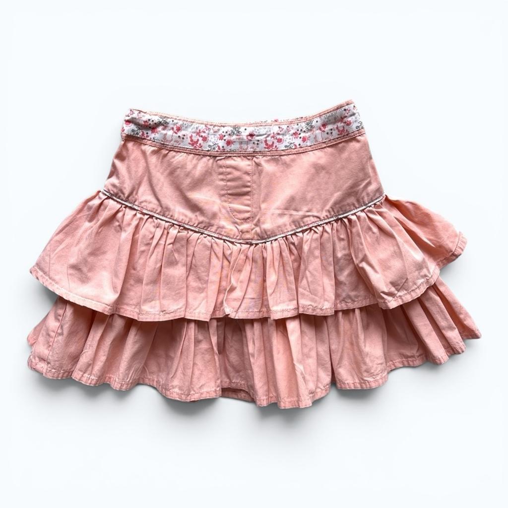 Jupe à volants Lili Marelle - 6 ans - Rose