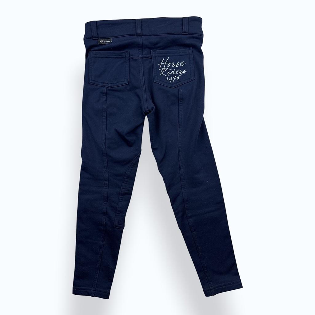 Pantalon Équitation Decathlon - 6 Ans - Marine - Très Bon État