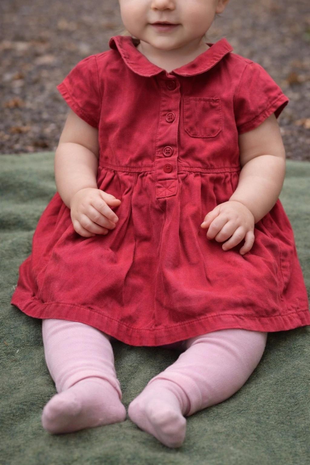 Robe rouge Petit Bateau