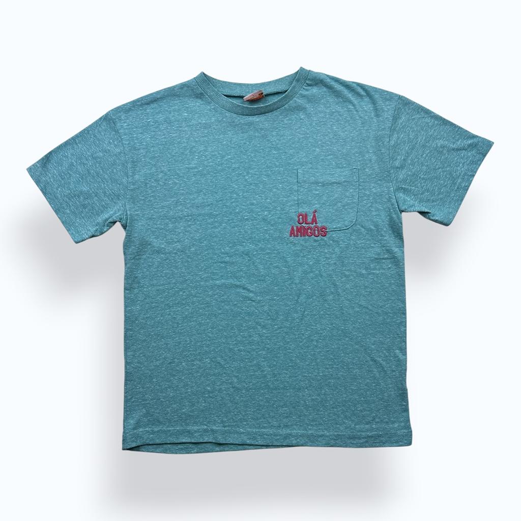 T-shirt Tape à l'œil - 10 ans - Turquoise - État : Excellent
